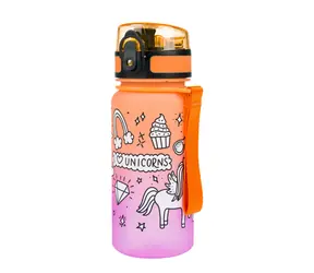 BAAGL Tritan Butelka do picia Gradient Unicorn / 350 ml