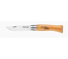 Scyzoryk składany Opinel 7 8 cm - ostrze ze stali nierdzewnej / rękojeść drewniana