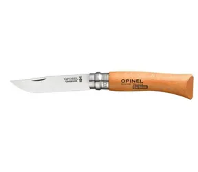 Scyzoryk składany Opinel 12 12 cm / ostrze węglowe / rękojeść drewniana