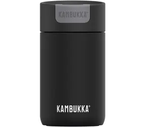 Kambukka Kubek termiczny 300 ml Olympus Jet Black czarny / 300 ml / stal nierdzewna