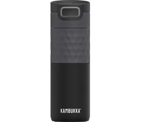 Kambukka Kubek termiczny 0,5 L Etna Grip Czarny Stal czarny / 0,5 L / stal nierdzewna