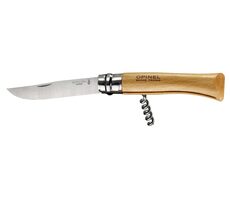 Opinel 2578 No.10 10cm buk / Scyzoryk z korkociągiem
