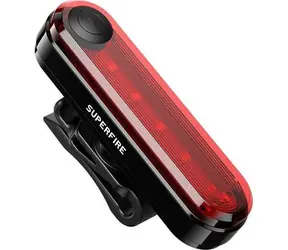 Tylna lampka rowerowa Superfire BTL01 / USB / 230 mAh