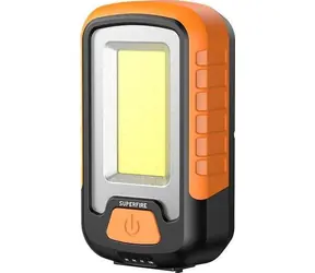Latarka warsztatowa Superfire G21 pomarańczowa / 650lm / USB