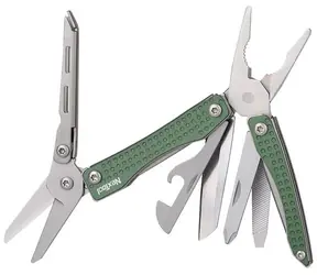 Nextool NE20050 Multitool zielony / Kombinerki wielofunkcyjne / 10 narzędzi 