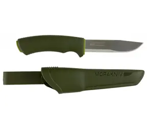 Morakniv Bushcraft Forester zielony / nóż bushcraft / stal nierdzewna / ostrze 10,9 cm / plastikowe etui