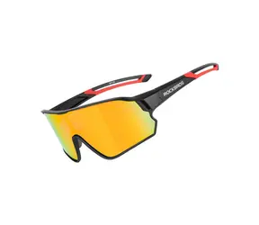 Okulary rowerowe fotochromowe Rockbros 10135R, czarne / Wyprzedaż
