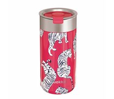 Kubek do kawy Quokka Boost 400ml Tigers / Kubek termosowy z sitkiem / stal nierdzewna 