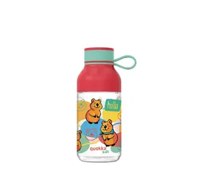 Quokka Ice Kids z paskiem 430ml Happy Quokka / Butelka na wodę / pasek / tritan