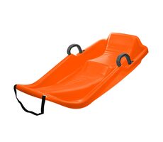 SULOV TWISTER pomarańczowy / Bob plastikowy z hamulcem / nośność: 50 kg / po sprzedaży