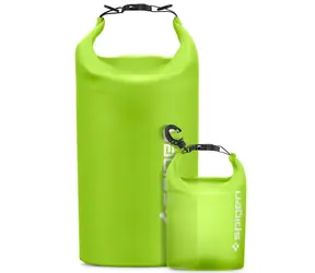 Spigen Aqua Shield Wodoodporna sucha torba 20L + 2L A630 zielona / wodoodporna obudowa 
