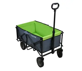 Składany wózek transportowy CALTER zielony