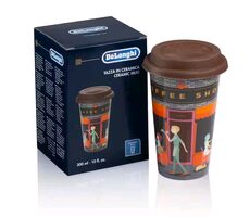 Kubek termiczny DeLonghi DLSC066 - Coffe Shop / 300ml / ceramika