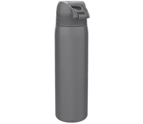 ion8 Szczelna butelka ze stali nierdzewnej Szara 500 ml
