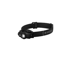 Latarka czołowa Ledlenser MH4 czarna / 400/20 lm / IP54 / Li- ION / 14500 mAh