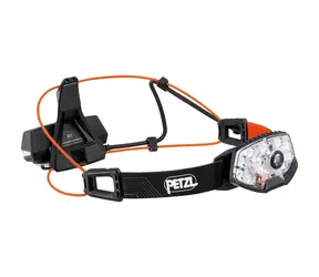Petzl Nao RL czarny / Latarka czołowa / 1500 lm / poświata do 160 m / 3200 mAh / IPX4