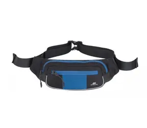 Riva Case 5215 niebiesko-czarna / sportowa torba na pas
