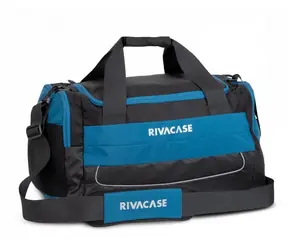Riva Case 5235 niebiesko-czarna / torba podróżna i sportowa / pojemność 30l