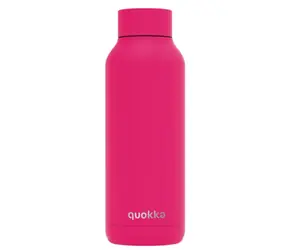 Quokka Butelka termosowa ze stali nierdzewnej SOLID Pudrowy róż 510 ml