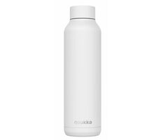 Quokka Butelka termosowa ze stali nierdzewnej SOLID Powder biała 630 ml