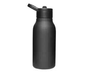 Neon Kactus Dziecięca butelka tritanowa czarna 340 ml