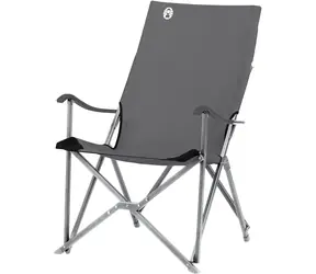 Coleman Aluminium Sling Chair szare / Krzesło składane / Nośność: 113 kg