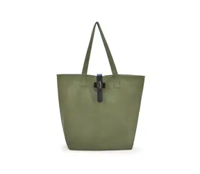 Iris Barcelona Nowoczesna damska torba termiczna Natural 15 L oliwkowa