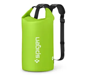 Wodoodporna torba Spigen Aqua Shield 30L, zielona / wodoodporna