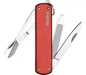 Nextool NE0142 czerwony / Mini scyzoryk / 5 narzędzi 