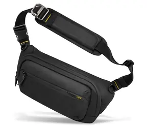 Spigen Klasden Sling Bag czarna/nerka