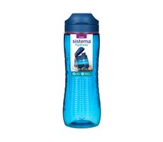 Butelka z klapką Sistema Hydrate Active 800 ml niebieska
