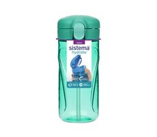 Butelka Sistema Hydrate Quick Flip Top ze słomką 520 ml miętowa