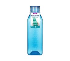Butelka Sistema Hydrate Square zakrętka 725 ml niebieska