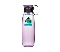 Butelka Tritanowa Sistema Hydrate Traverse z klapką, 650 ml, fioletowa