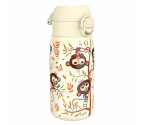 Butelka ze stali nierdzewnej ion8 Leak Proof Monkeys 400 ml