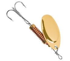 Zebco Glitter Demonic Spinner Gold 11g, rozmiar 5