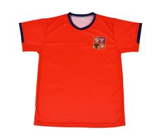Koszulka piłkarska SPORTTEAM ČR 7, rozmiar męski. L czerwony