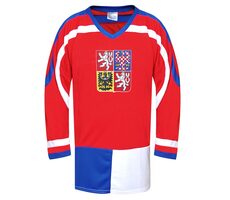 Koszulka hokejowa SPORTTEAM ČR 1 czerwony rozmiar L