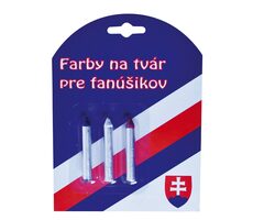 SPORTTEAM Farba do twarzy SR2 Kredki 3 szt.