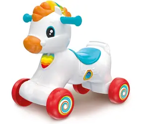 Clementoni BABY Interaktywny 3w1 konik na biegunach / od 12 miesięcy