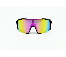 FLYING EAGLE ELITE PACK Okulary przeciwsłoneczne fotochromowe czarno-różowe / 2x soczewki polaryzacyjne / etui podróżne