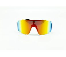 FLYING EAGLE ELITE PACK Okulary przeciwsłoneczne fotochromowe, biało-czerwone, 2x soczewki polaryzacyjne, etui podróżne