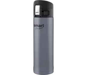 Termos Lamart Branche 420ml szary / stal nierdzewna