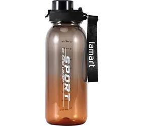 Butelka sportowa Lamart Fit 1000ml czarna / tritan