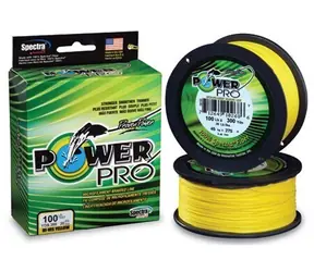 Shimano PowerPro pleciona żyłka Hi-Vis Yellow 135m 0,10mm 5kg