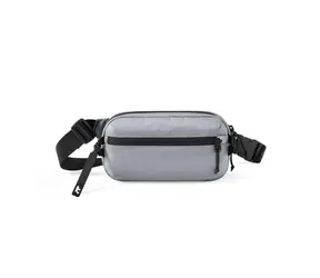 tomtoc Aviator T33 Chest Bag S grey / compact waist bag / 1.5l