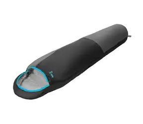 NILS Camp NC1705 Ultralekki czarny/miętowy / Śpiwór / 215 x 75 cm / 5-20 °C | 0-5 °C