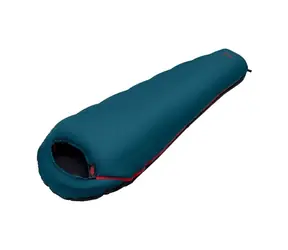 NILS Camp NC2005 zielony / Śpiwór / 184+30 x 84 cm / 0 °C | -14 °C