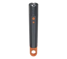 Latarka LED HAMA FLX600 z karabińczykiem / aluminium / 600 lm / 250 m / 4 tryby + SOS / IP44 / zoom 