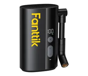 Pompka rowerowa Fanttik X9 Ace czarna / 5000 mAh / 150 PSI